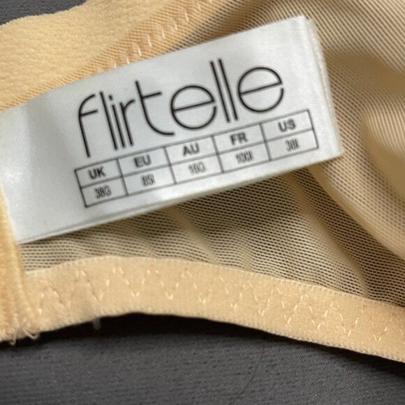 Flirtelle 38I soft sherbert orange bra - Picture 2 of 3